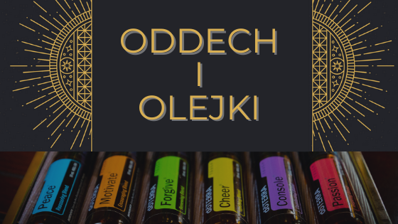 Baner zachęcający do obejrzenia filmu na facebooku dotyczącego cyklu spotkań oddech i olejki